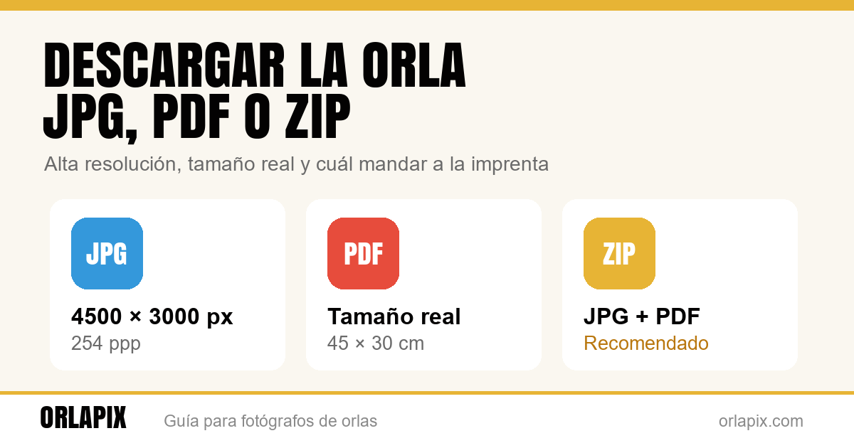 Descargar la orla: JPG, PDF o ZIP