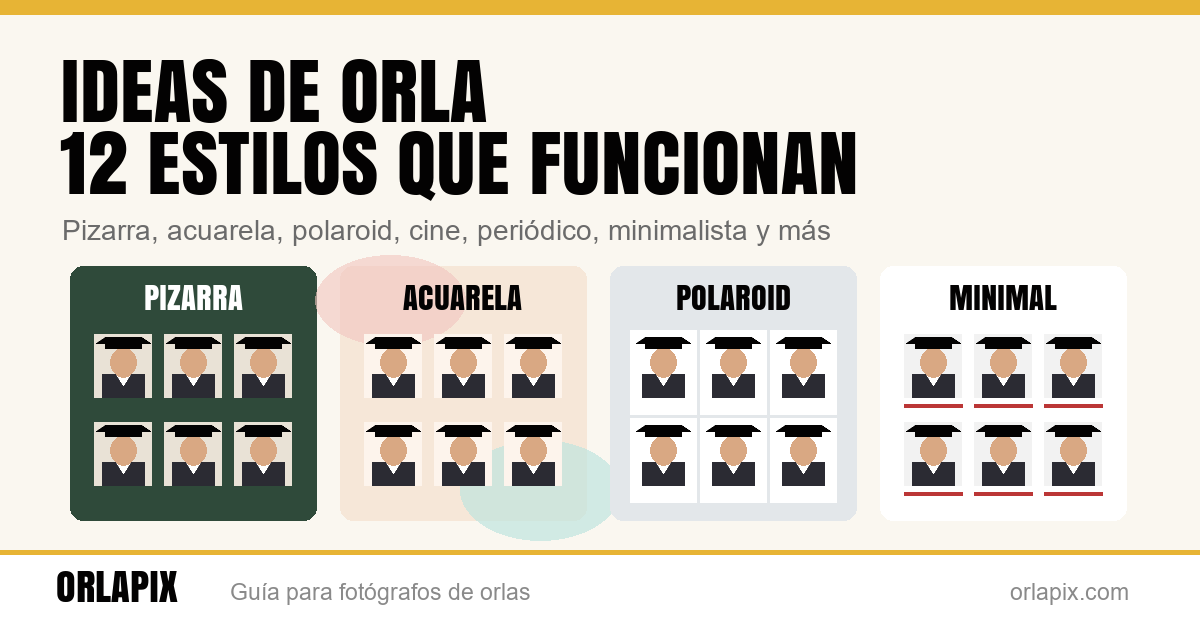 Ideas de orla: 12 estilos y temas que funcionan